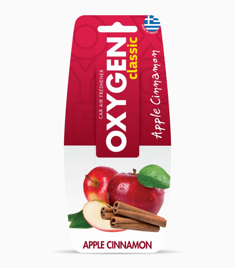 APPLE CINNAMON OXYGEN classic air freshener