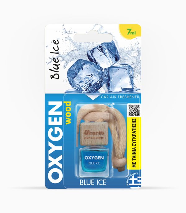 BLUE ICE OXYGEN wood αρωματικό αυτοκινήτου