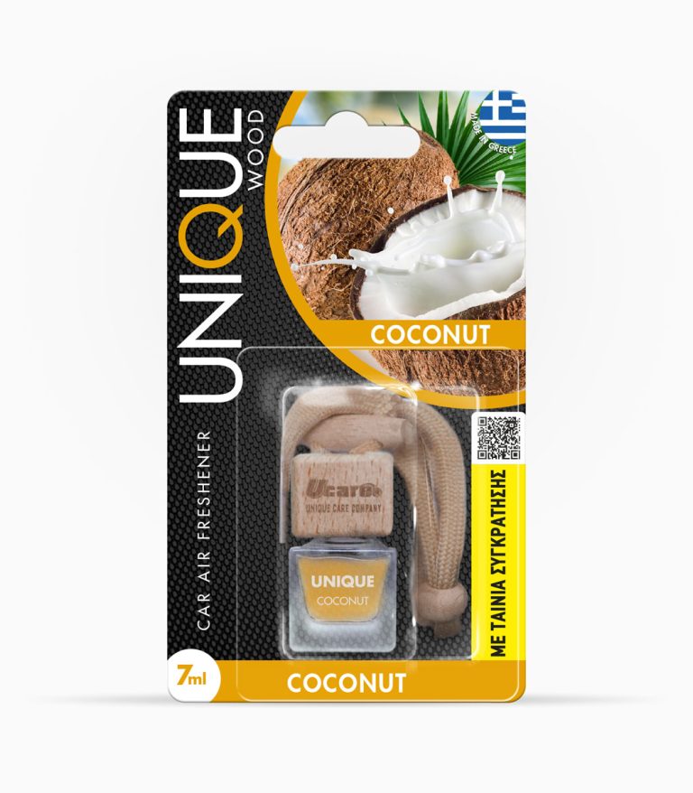 COCONUT Unique wood αρωματικό αυτοκινήτου