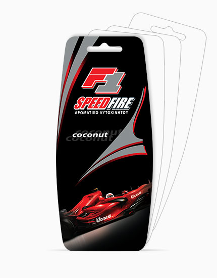 F1 Speedfire air fresheners Collection