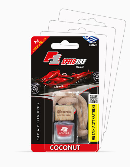 F1 Speedfire wood air fresheners Collection