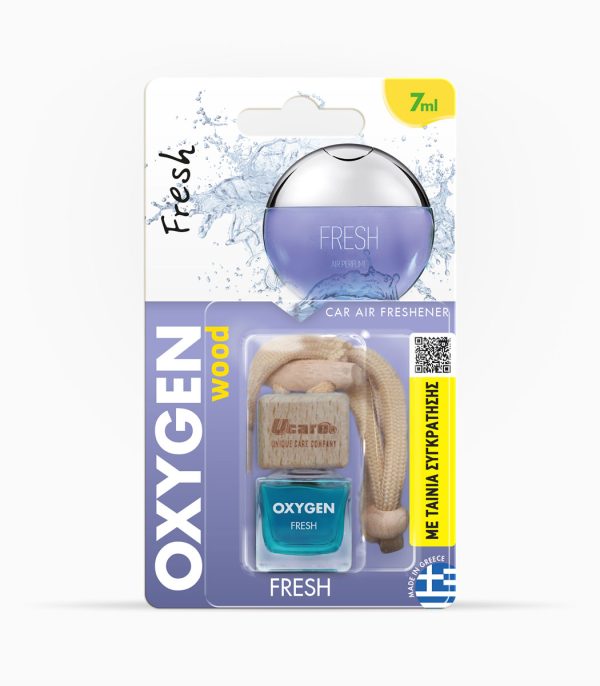 FRESH OXYGEN wood αρωματικό αυτοκινήτου