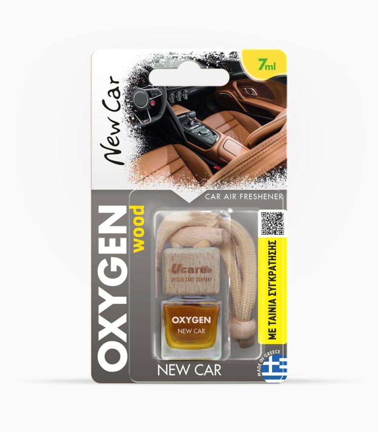 NEW CAR OXYGEN wood αρωματικό αυτοκινήτου