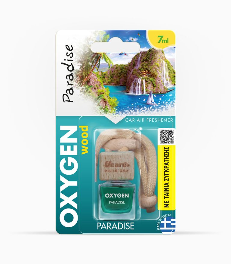 PARADISE OXYGEN wood αρωματικό αυτοκινήτου