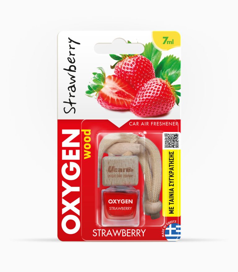 ΦΡΑΟΥΛΑ / STRAWBERRY OXYGEN wood air freshener