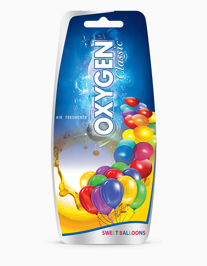 UCARE | OXYGEN Air Fresheners | SWEET BALLOONS