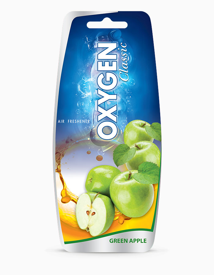 UCARE | OXYGEN Air Fresheners | GREEN APPLE