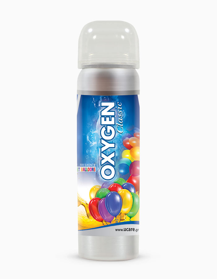 UCARE | OXYGEN classic Spray Air Fresheners | SWEET BALLOONS
