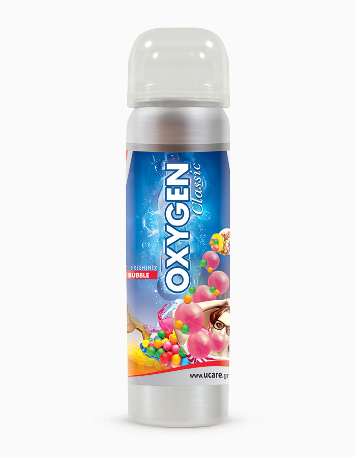 UCARE | OXYGEN classic Spray Air Fresheners | BIG BUBBLE