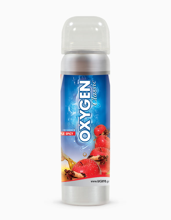 UCARE | OXYGEN classic Spray Air Fresheners | APPLE-SPICY