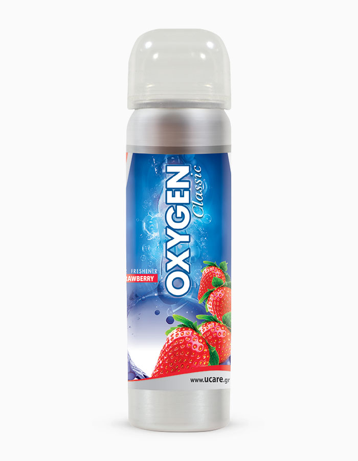 UCARE | OXYGEN classic Spray Air Fresheners | STRAWBERRY