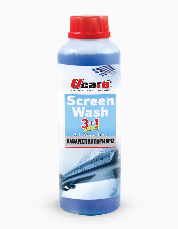 UCARE | Car Care Products | SCREEN WASH 3 PLUS 1