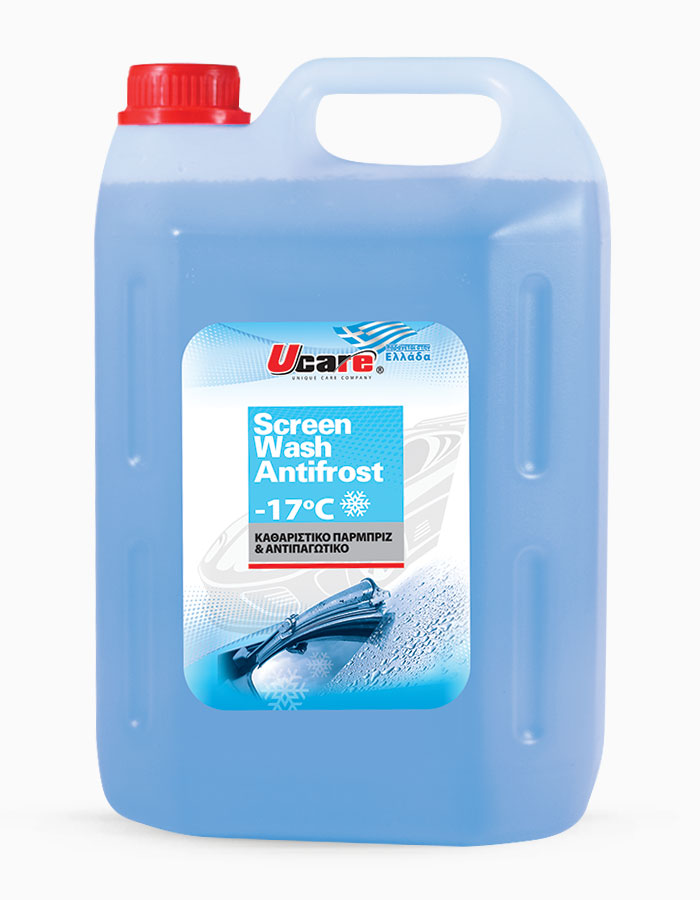 UCARE | Car Care Products | SCREEN WASH ANTIFROST 4Lt
