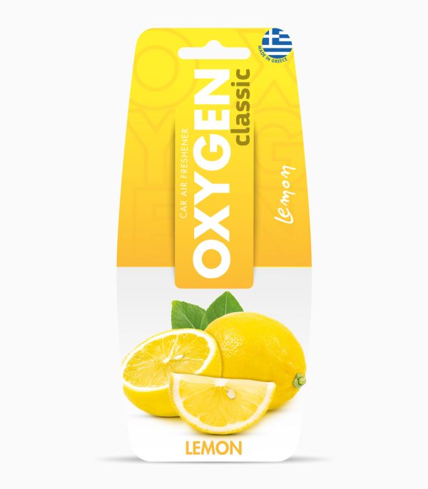 LEMON OXYGEN classic air freshener