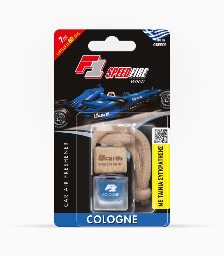 COLOGNE F1-speedfire wood αρωματικό αυτοκινήτου