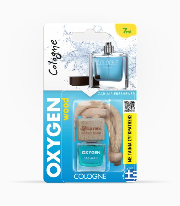 COLOGNE OXYGEN wood air freshener