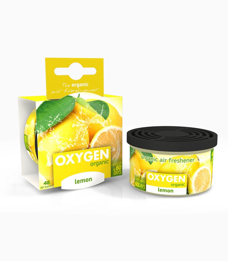 ΛΕΜΟΝΙ / LEMON OXYGEN organic αρωματικό αυτοκινήτου